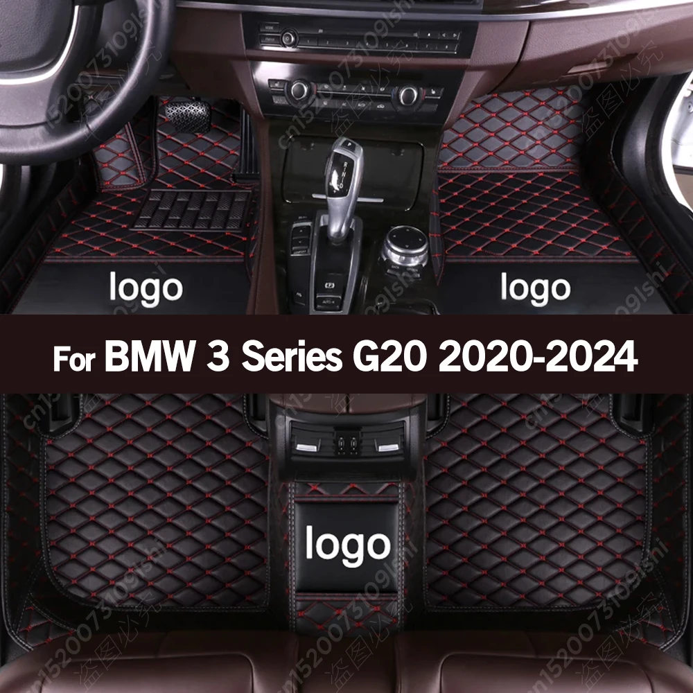 

Car Floor Mats For BMW 3 Series G20 316i 318i 320i 325i 328i 330i 335i 2020-2024 2023 22 21 Auto Foot Pads Interior Accessories