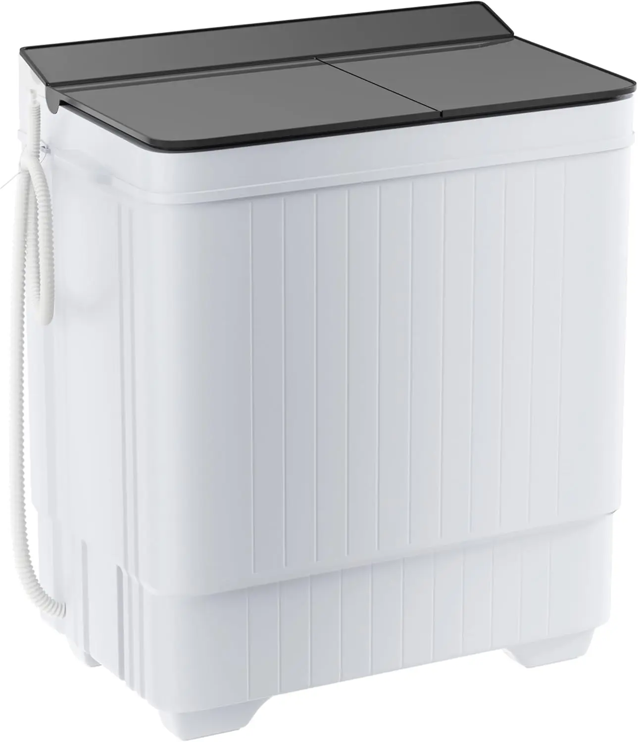 Mini Washing Machine Portable 28lbs Mini Compact Laundry Twin Tub 18lbs 10lbs Spinner Combo Clothes Washer Washing Machine Drain Pump for