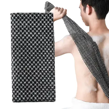 Asciugamano esfoliante per il corpo Asciugamano per il lavaggio della schiena del corpo Asciugamano per il bagno Scrub esfoliante Spugna per doccia Accessori per il bagno per il corpo