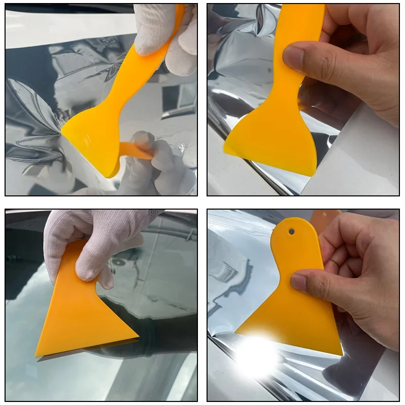 19/31Pcs Carbon Fiber Car Tools Vinyl Wrap Film Sticker Wrapping Auto Window Tint Foil Stick Squeegee Razor Scraper