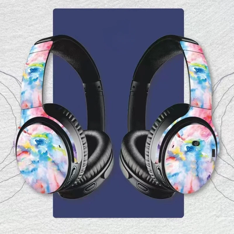 

Universal Vinyl Decal Skin Wrap Sticker for Bose QC 35 45 Headset Cover 45 QC 35 Wireless Headphone Protective Film