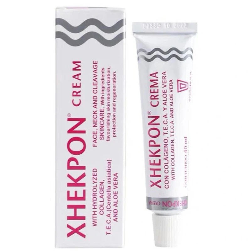Новинка 2023, Лидер продаж, крем для лица и шеи Xhekpon Crema, 40 мл, испанское оформление шеи, Гладкий Антивозрастной крем, уход за кожей (art.: 3920c1931fbf3) - 3920c1931fbf3