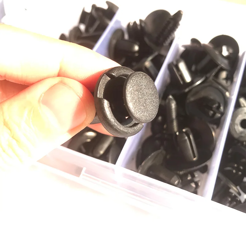 Auto Fastener Clips Car Clips Auto Fastener Mixed Body Push Retainer Pin Rivet Bumper Door Trim Panel Retainer Set For GM Ford Toyota Honda Chrysler