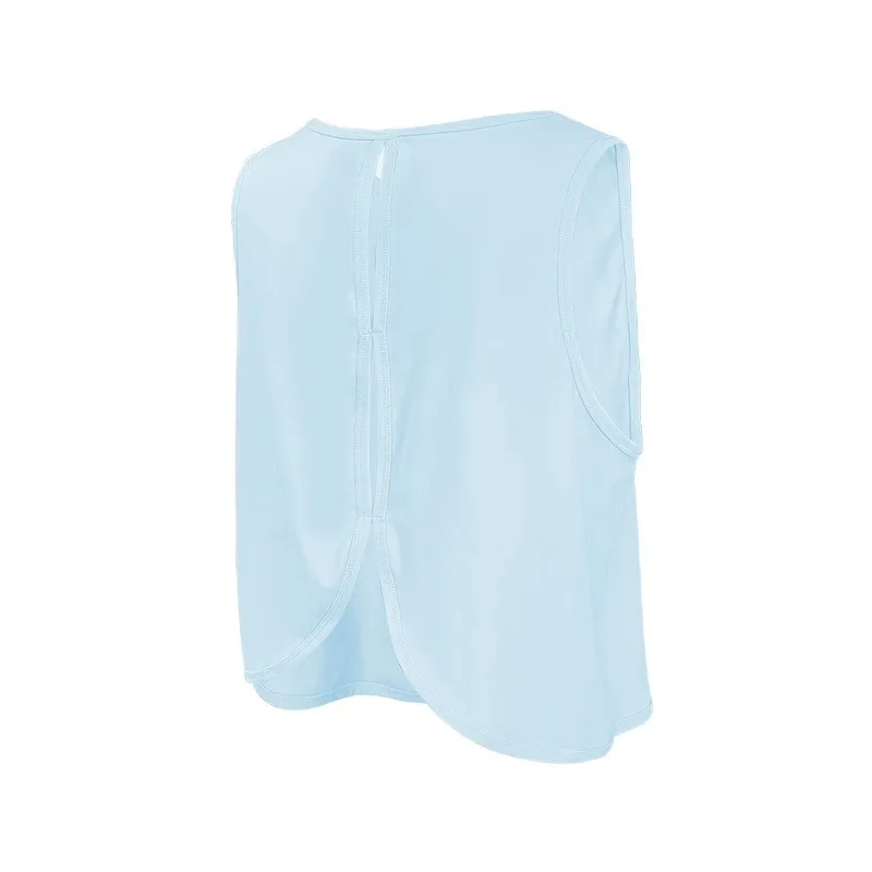 Women's Quick-Dry Sleeveless Cutout Back Sports Top & Tank Yoga Cover-Up for Gym Running & Training