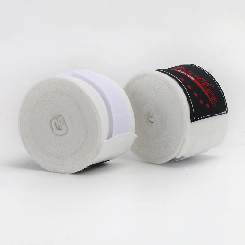 Cotton Boxing Hand Wraps – 2 Rolls, 5M Sports Strap for Kickboxing and MMA Training