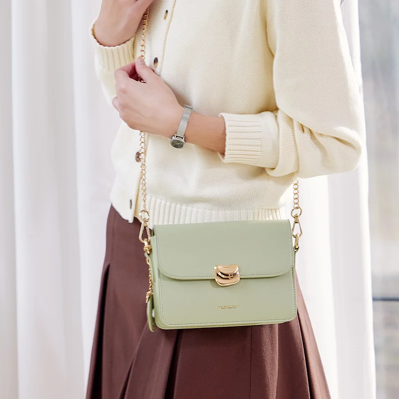 Semir Mini Square Bag Women Summer New Gentle Sweet Donut Shoulder Bag Sweet and Fresh Crossbody