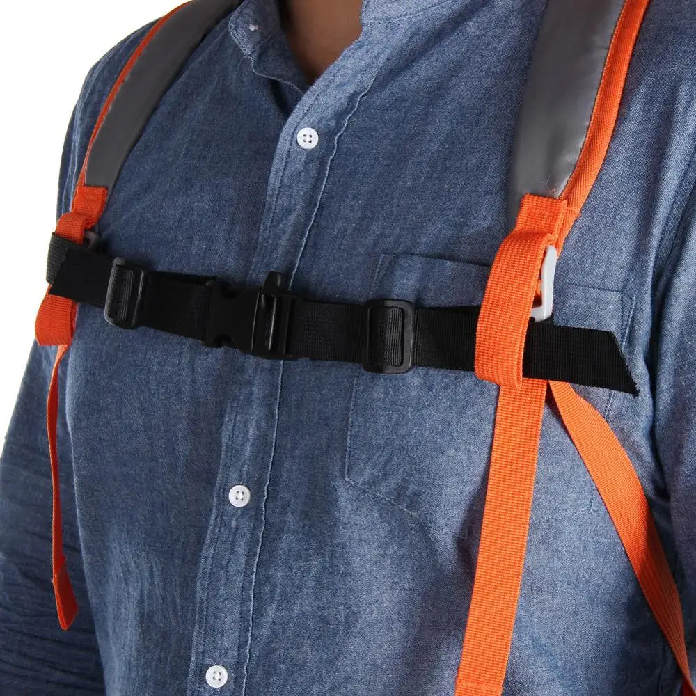 Tactical Buckle Dual Release Buckle Whistle Chest Harness Strap 1Pcs