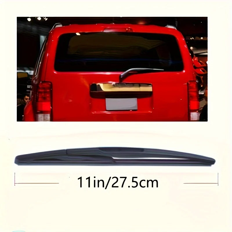 11" Rear Wiper Blade For Dodge for Nitro 2007 - 2009 Clean Tailgate Window Car Rain Brush 3