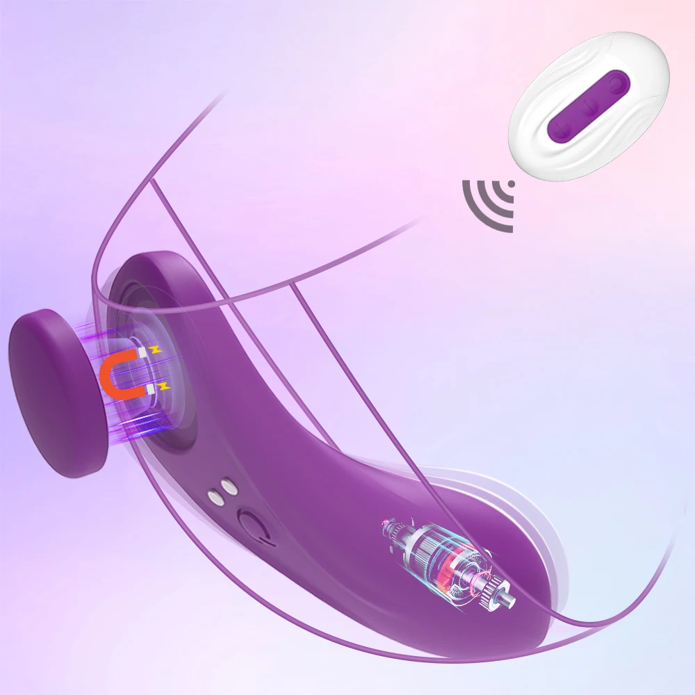 Remote Control Vibrator For Women Panties Vibrator With Magnetic Clip Multiple Stimulation Vibrating Waterproof Wearable Sex Toy sex toys