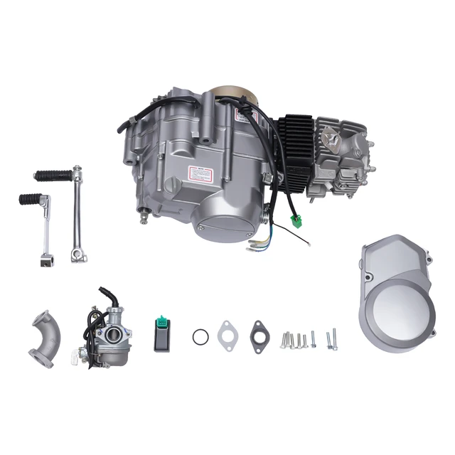 125cc Engine Motor 4 Stroke Motorcycle Dirt Pit Bike For Honda CRF50 CRF70  XR50 Dirt Bike Engine Motor Complete Kit