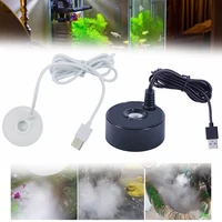 5V USB Fountain Mist Maker Small Rockery Water Fish Tank Landscaping Mist Maker Fogger For Pond Rockery Fish Sink Mist Maker 1