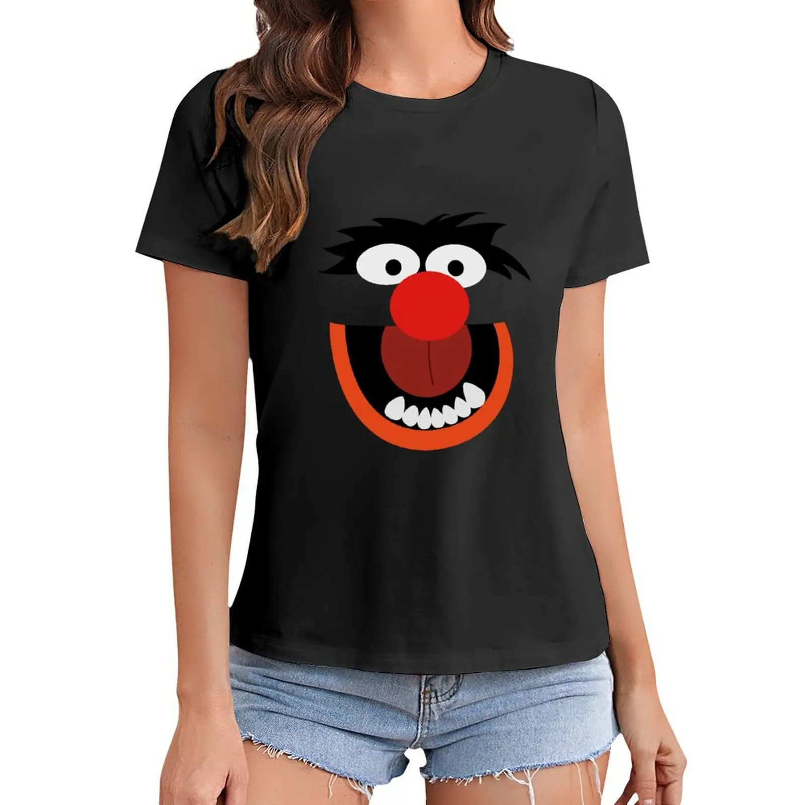 

Animal T-Shirt summer tops customs blanks workout shirts for Women
