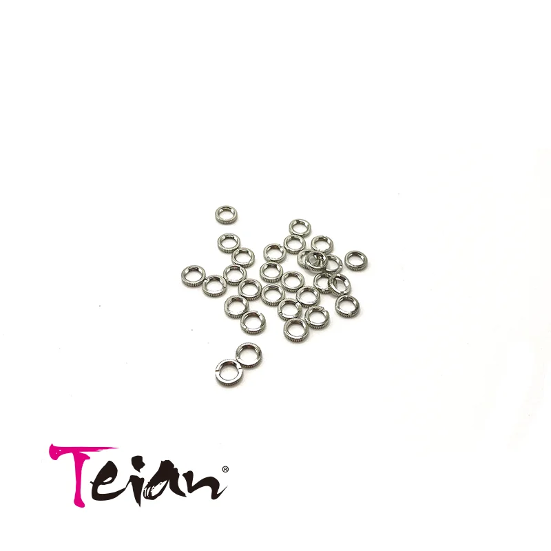 Nuts for 3.5mm Eurorack Jacks Phosphorus copper Hex Knurled Nuts 30 PCB per bag eurorack jack nuts