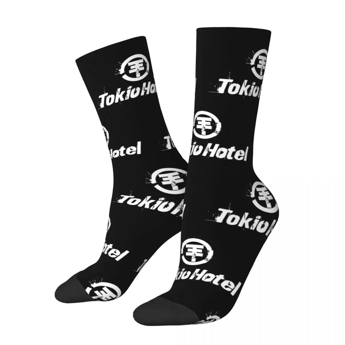 

Cozy Unisex Socks Tokio Hotel Glam Rock Band Merch Soft Sport Sock All Season