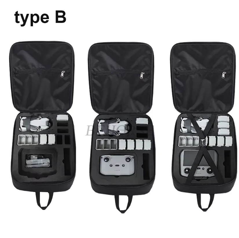 DJI 미니 4 프로용 백팩, 보관 가방, 숄더백, 여행용 휴대 케이스, DJI RC 2/RC N2 드론 액세서리용 휴대용 박스