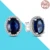925 Silver Charm Double Hoop Earrings Fit Original Brand Charms Diy Fine Jewelry Women Gift For Fine Earring Making 13