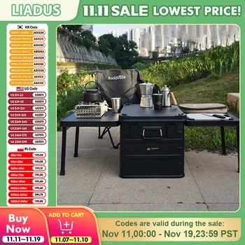 Portable Foldable Camping Storage Table 1