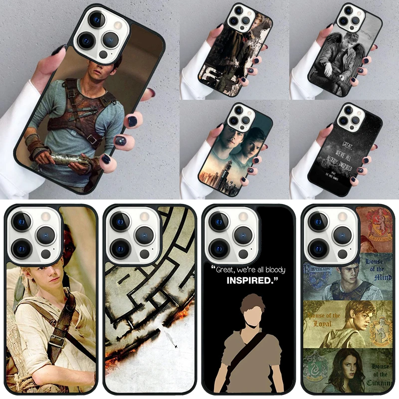 Custodia Per Telefono Maze Runner Per Iphone Se2020 15 13 14 Pro Max 11 12 Mini 6S 7 8 Plus 2022 Xr Xs Max Shell Cover Coque