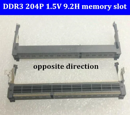 

2 шт./партия, насадки для гнезда памяти DDR3 204 P 204 pin 1,5 V 9,2 H