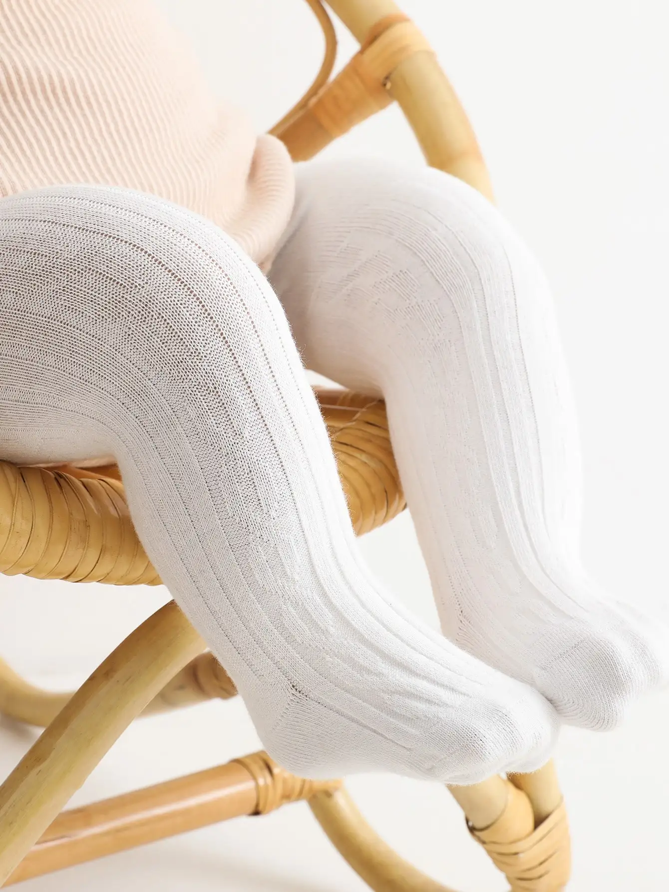 4pairs Cute Baby Girls Mesh Cable Knit Tights Spring Autumn Winter Cotton Stocking Breathable Pantyhose For Toddler Girls