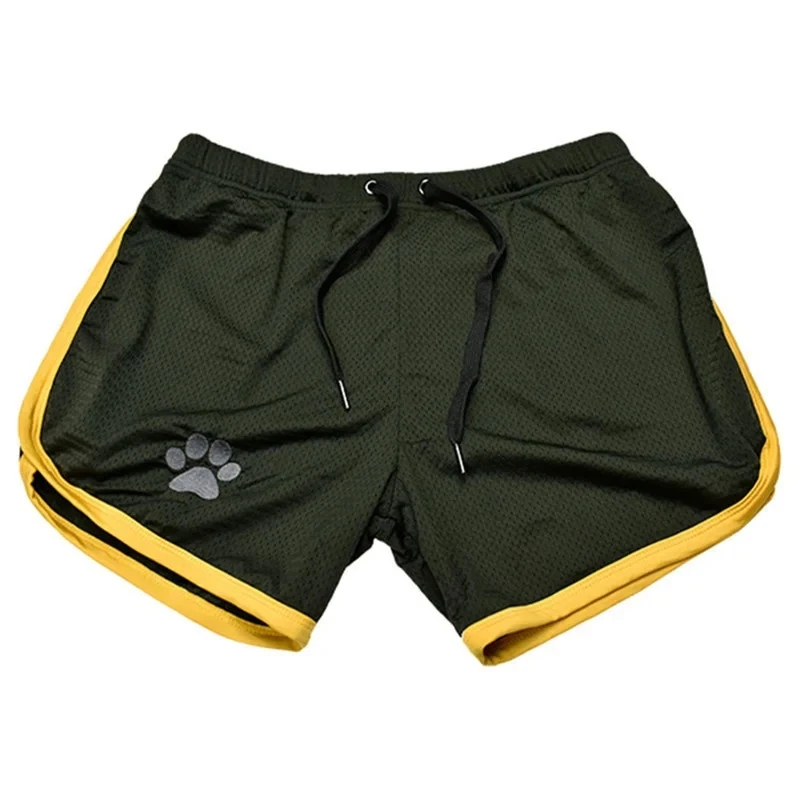 Mens Gym Fitness Shorts Bodybuilding running sports shorts Jogging Workout Male Summer Breathable Mesh Shorts men Sweatpants 3