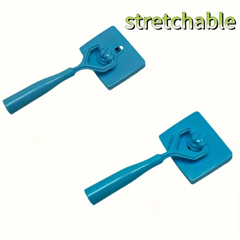 Premium Baseboard Cleaner Mop Pad with Long Handle - Versatile Wet/Dry Dusting Tool