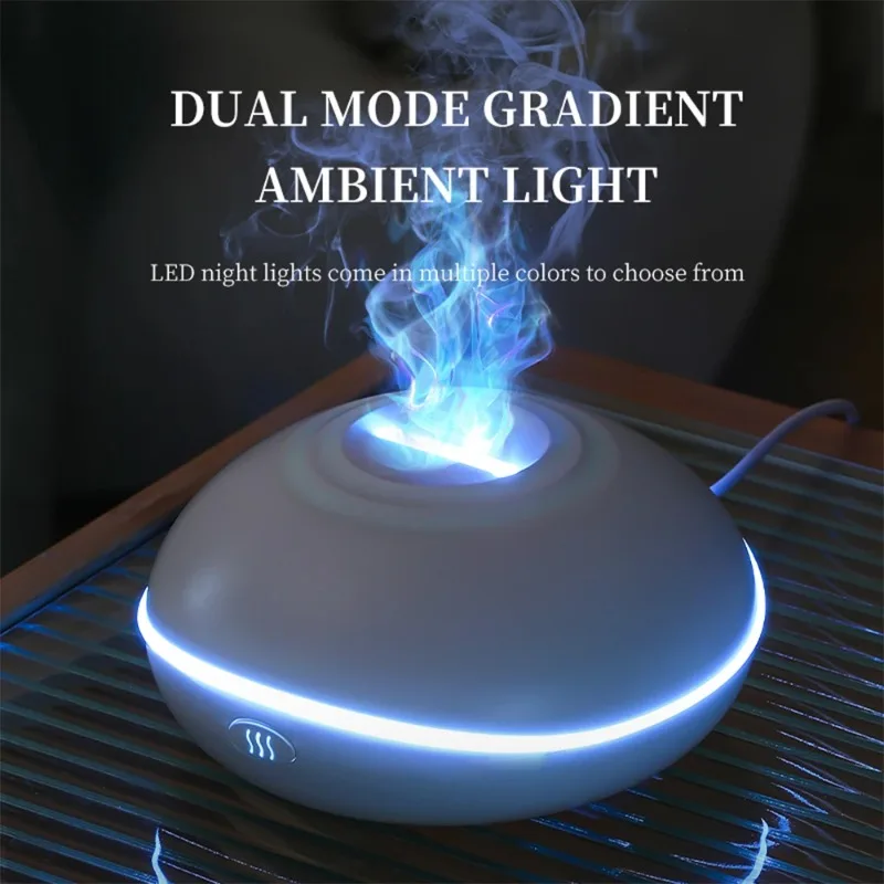 

NEW Air Humidifier Mini Aroma Oil Diffuser 200ML Aromatherapy Diffuser Portable Sprayer USB Essential Oil Atomizer LED Lamp