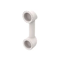 50g/114pc Parts 6190 Bar 1 x 3 Phone Handset Compatible Bricks DIY Assmble Building Blocks Particle Kid Puzzle Brain Toy Gift 6
