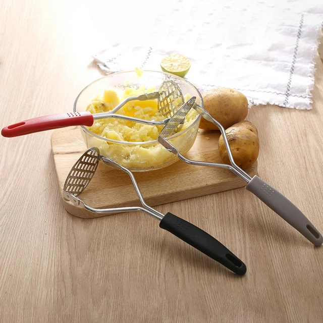 Mashed Potatoes Maker Stainless Steel Potato Vegetable Fruit Hand Masher  Press Ricer Home Kitchen Tool - AliExpress