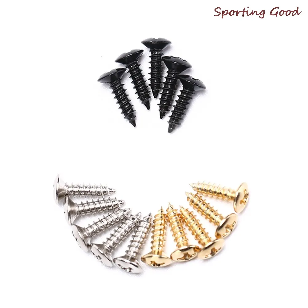 3x12mm Electric Guitar Screws 25PCS for Pickguard Back Plate Mount DIY Luthier Tool