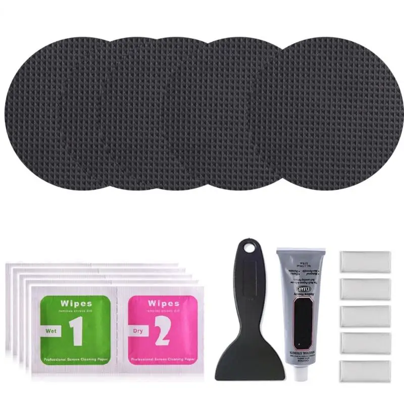 Trampoline Patches Repair KIts on Patches Repair KIts Waterproof Puncture Repair Patches for Fixing Tent Trampoline Mat