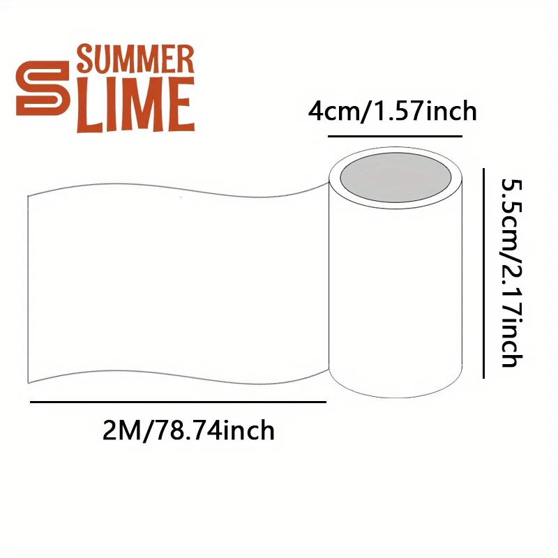 2m/Roll Laser Summer Lemon PET Tape Fruit Decorative Masking Tape For DIY Sticker Scrapbooking Journal Collage Material