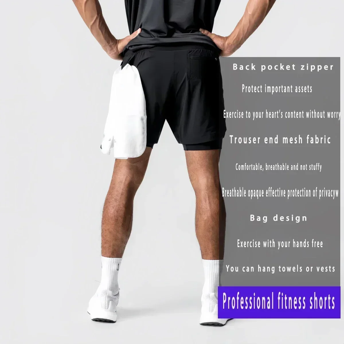 Men's Running Shorts Training Shorts Spider Print Gym Sports Men's Casual Wear Men's Fitness Jogging Y2k Training Shorts 5