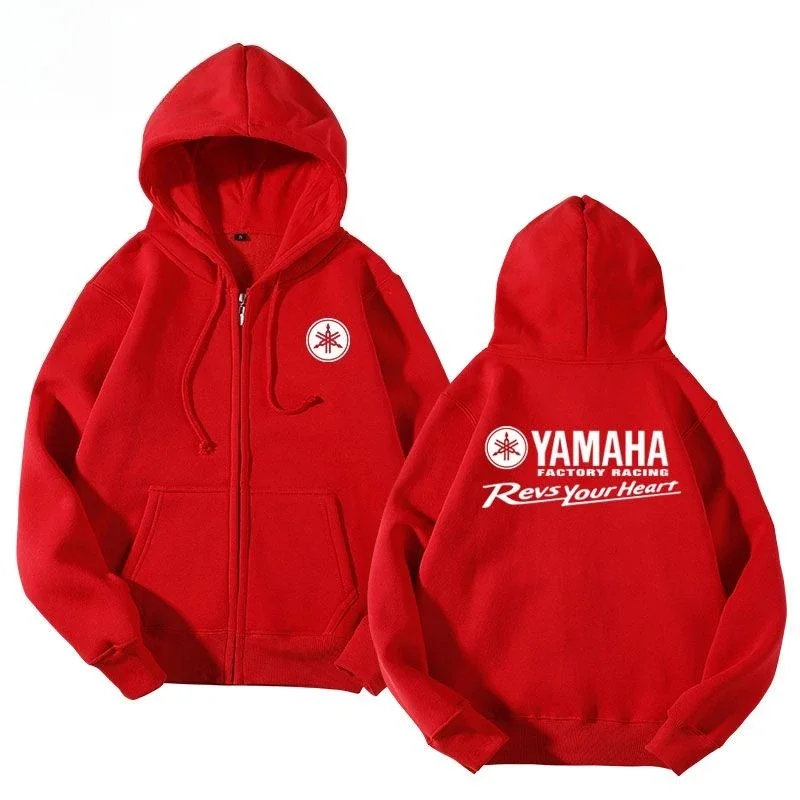 Yamaha Hoodie Material Close-up