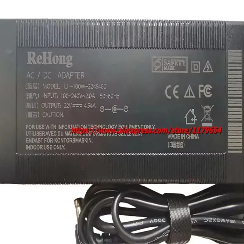 22V 4.54A 100W AC DC 어댑터 A10024_EPN 삼성 SE790C-4 S34E790C LS34E790 LS34E790CNS/EN 모니터 전원 공급 장치 충전기