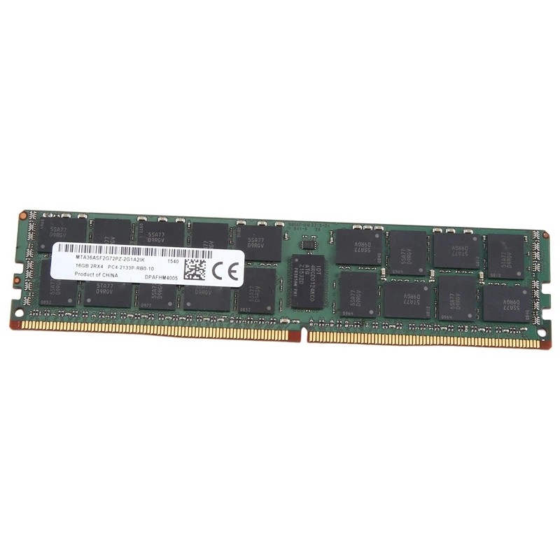

Для MT 16GB DDR4 сервер, оперативная память для компьютера 2133Mhz PC4-17000 288PIN 2Rx4 RECC Память RAM 1,2 V REG ECC RAM, прочная и легкая в установке