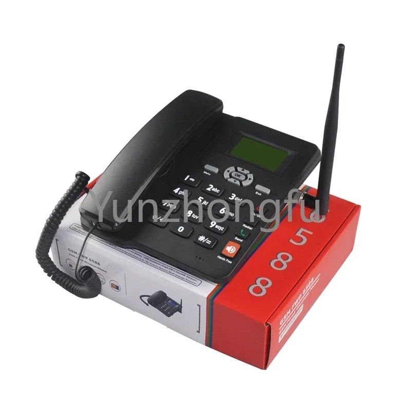 Wholesale GSM Quad Band Desk Phone Wireless with Dual SIM Card 6588 Deskphone