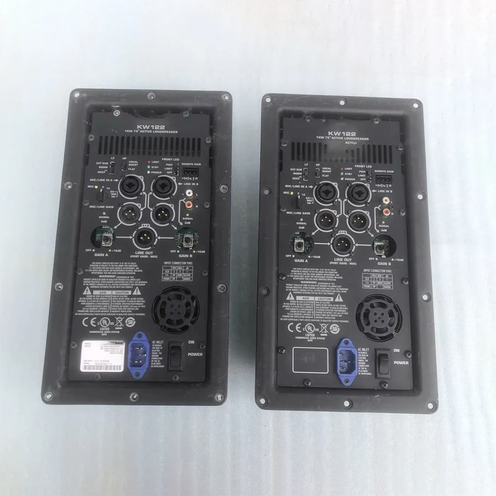 QSC 액티브 스피커용 파워 앰프, 12 인치, KW122, 1 개