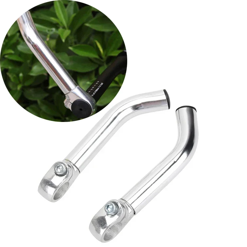 Bike Rest Handlebar for 22.2cm Riding Bar Ends Sheep Horn 15cm Aluminum Bent Handlebar Ends Elevate Your Cycling Experience