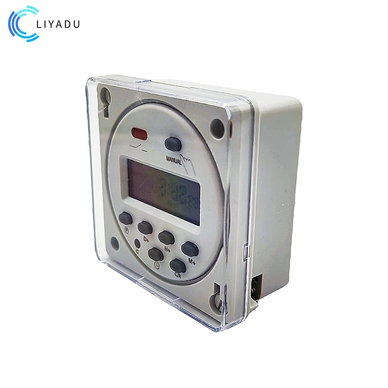 CN101A 12V/24V/110V/220V  Single and double countdown micro cycle time control switch timer controller min control 16A 3