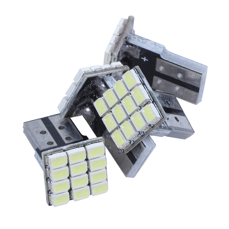 

T10 W5W White Canbus 1206 12-SMD LED 12V bulb lamp x4