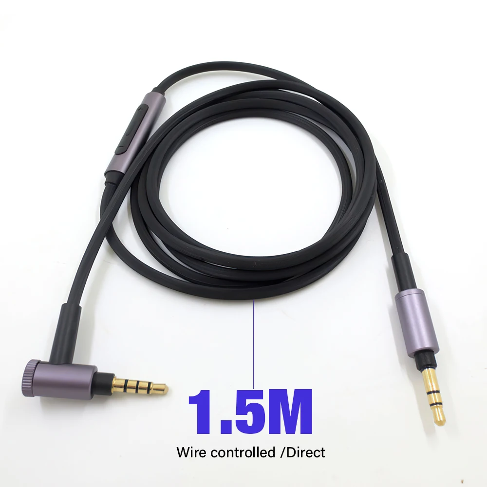 Premium 3.5mm Jack Aux Cable with 90-Degree HIFI Audio Mic Connector