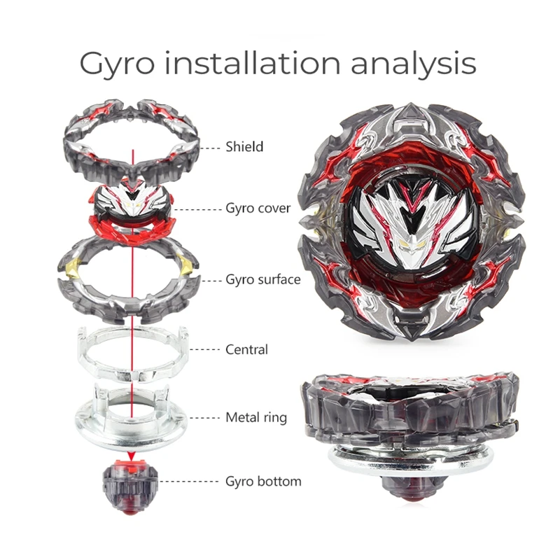Spinning Top Toy B-195 Spinning Tops Prominence Valkyrie DB Dynamite Battle Set Toys for Children