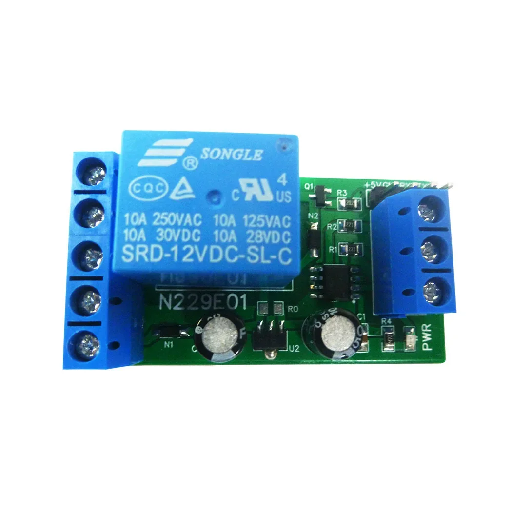 

DC 5V 12V 1 Channel TYPE-C USB Relay Board RS232(TTL) PC UART Serial Port Switch Relay Module with Power Indicator