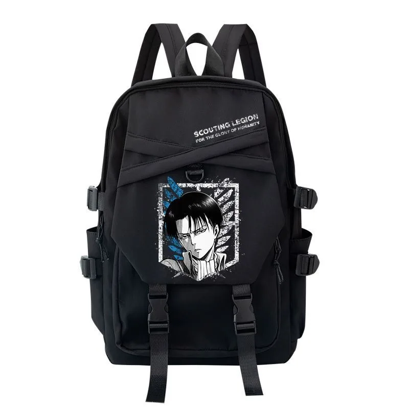 Anime Solo Leveling Backpack Daypack Sung Jinwoo Laptop Bag Student Bag School Bag Rucksack Teen Men Women Unisex