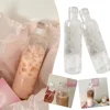 500ML Kawaii Bow Plastic Water Bottle, Transparent Time Scale Cup, Outdoor Sports School Drinking Bottle,Clear Plastic Water Jug