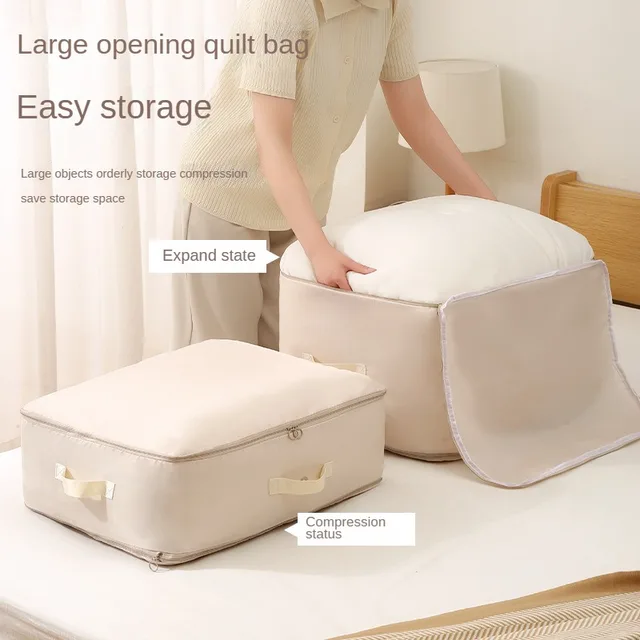 Hanging Compression Bags Coat Storage Bag With Self Compression