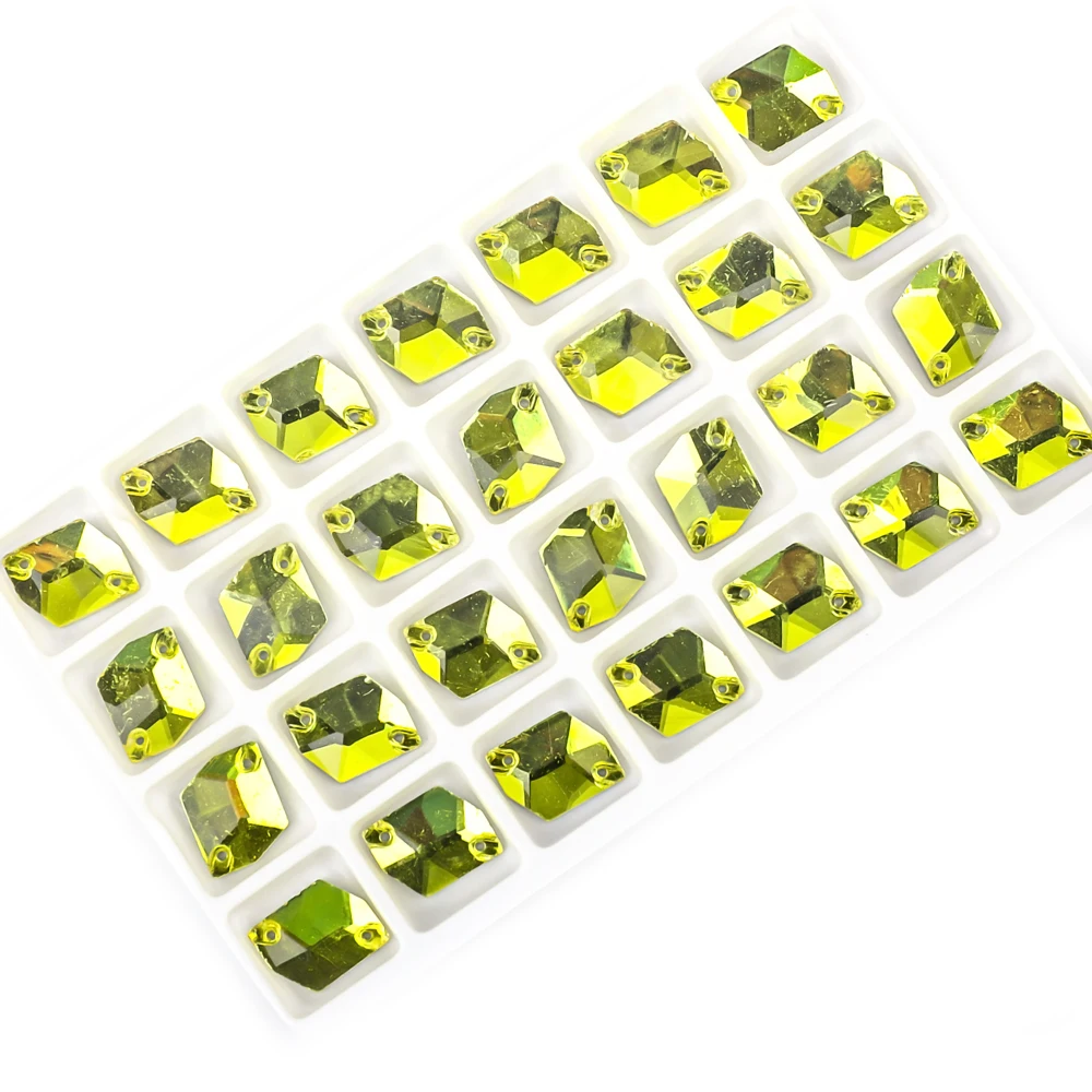 VC Sew-On AB Rhinestone Cosmic Flatback Glass Crystals for DIY Decoration and Embellishments