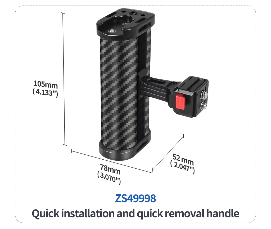 A6700 dslr Kamera käfig Rig Top Griff Kalt schuh halterung Mikrofon Blitzlicht halterung für Sony A6700 Stabilisator halter – Detail 22