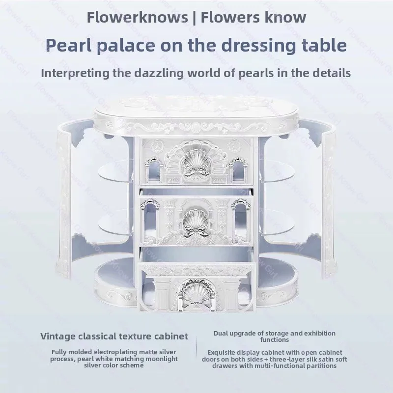 Flower Knows Shell's Jewel Series ALLIN Gift Box Storage Box does not include cosmetics - AliExpress 66